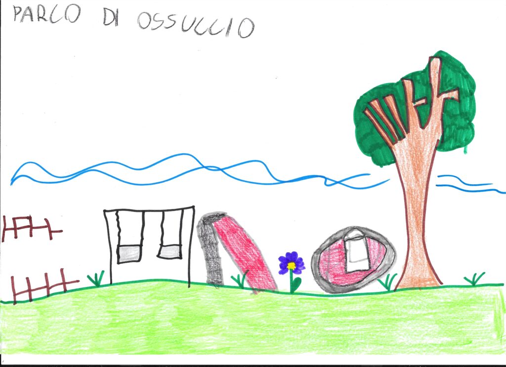 Parco di Ossuccio disegnato dai bambini dell'IC Tremezzina